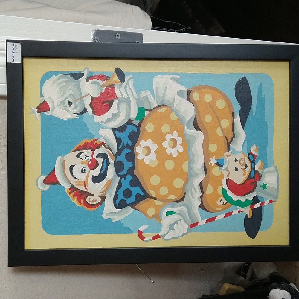Vintage Clown Childs Room